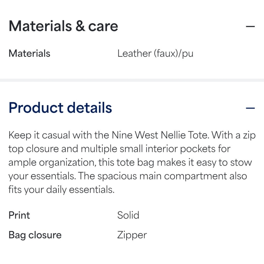 Nine West Handbag